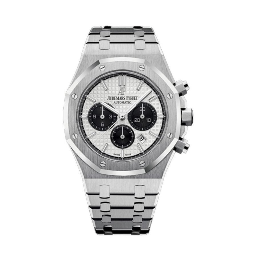 white dial royal oak style 41mm white dial royal oak style 41mm