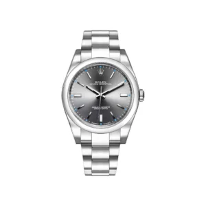 oyster perpetual dark rhodium 39mm