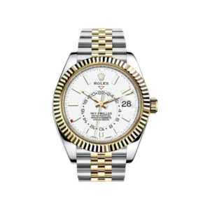 rolex sky dweller yellow rolesor oyster perpetual sky dweller white index dial jubilee bracelet 326933 221576 1280x ultrapic